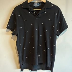 POLO by Ralph Lauren Vintage - Men's M -  Embroidered Skulls (RARE!)